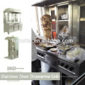 Machine professionnelle de gril de Shawarma de Kebab électrique / gaz